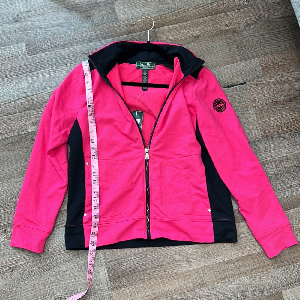 NWT Ralph Lauren Vintage Active Trainer Jacket w/Hoodie